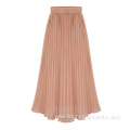 Women Fashion High Waist Pleated Winter Skirt